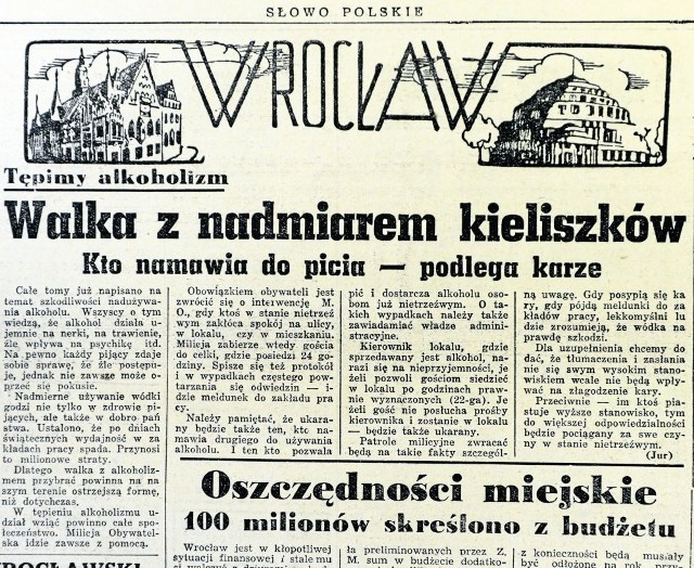 "Słowo Polskie" z 1949 roku