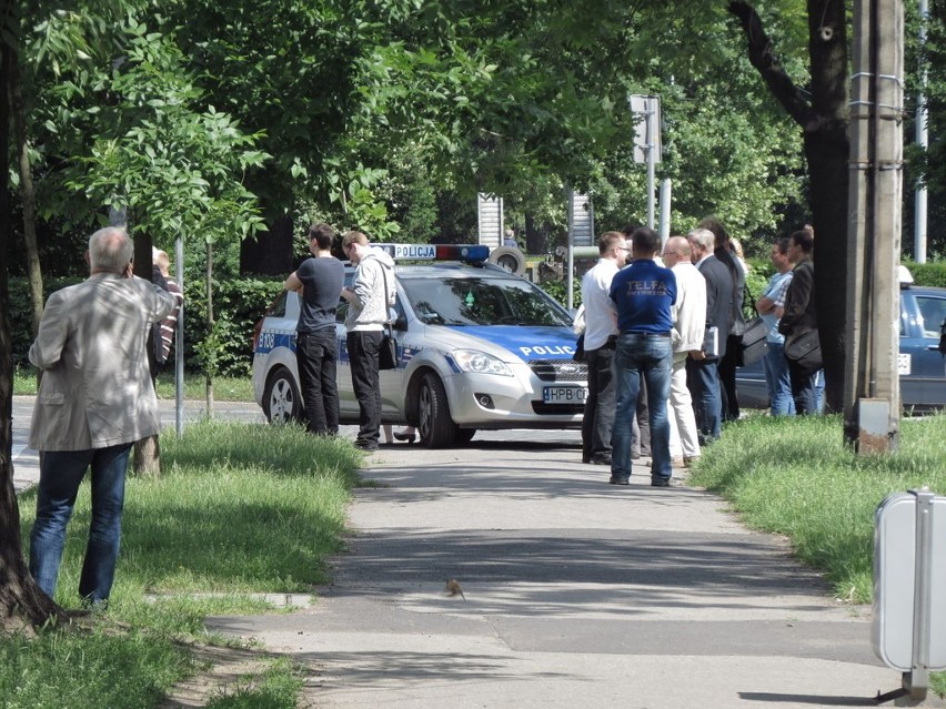 Ewakuacja Tauronu na Powstańców Śląskich (ZDJĘCIA) 