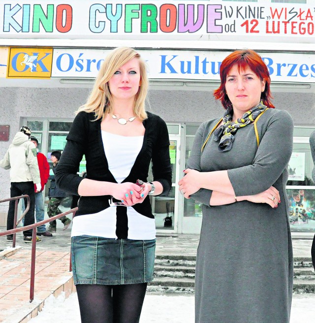 Ewa Orzechowska (z lewej) i Renata Kubajczyk zapraszają na cyfrowe projekcje