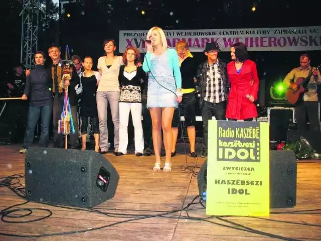 Ewelina Pobłocka z     Luzina ? Kaszubski Idol 2008