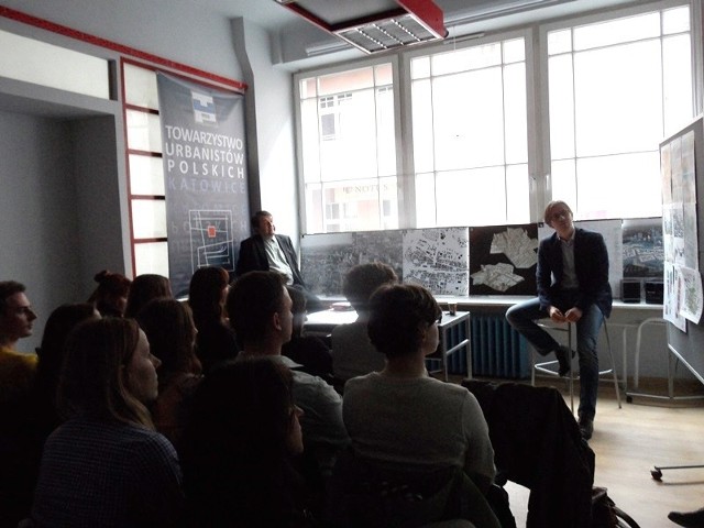 Dyskusja na temat katowickiego rynku w siedzibie TUP w Katowicach
