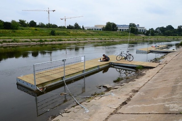 Przystań Poznań nad Wartą.