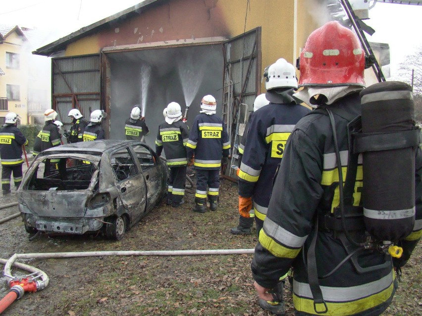 Pożar w Radoczy.