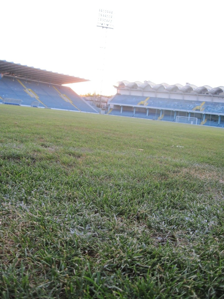 Na tym stadionie Śląsk zagra z Budućnostią (ZDJĘCIA I FILM Z TRENINGU)