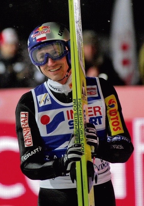 Adam Małysz w Oberstdorfie znów był liderem drużyny