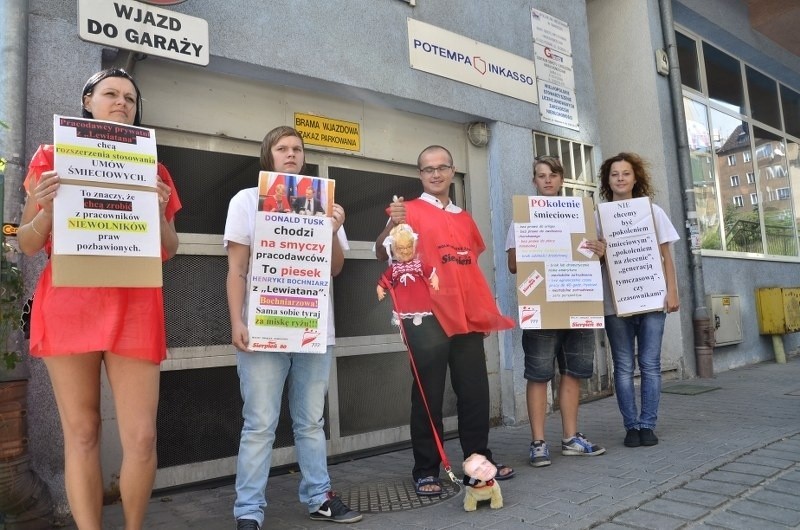 Nie dla umów śmieciowych! - protest w Poznaniu [ZDJĘCIA]