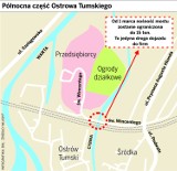 Poznań: Ostrów Tumski odcięty od świata. Bez mostu firmy upadną? 
