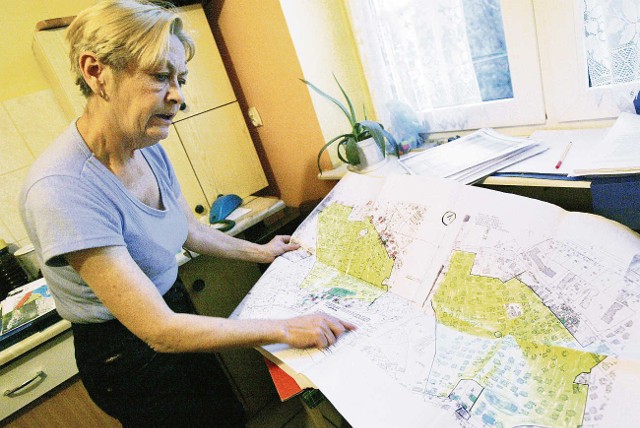 Jadwiga Kaczyńska ma zastrzeżenia do mapy dotyczącej własności gruntów
