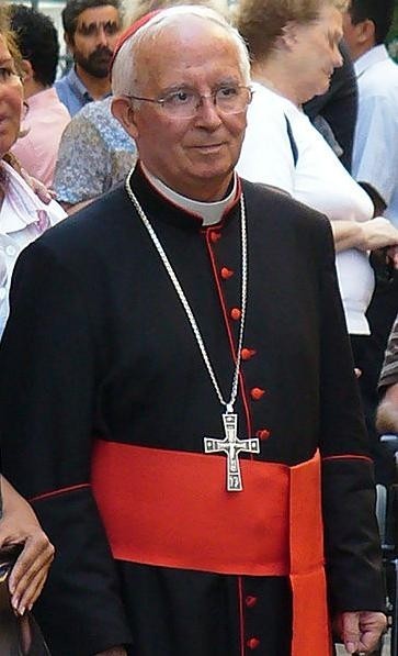 Kardynał Antonio Cañizares Llovera...