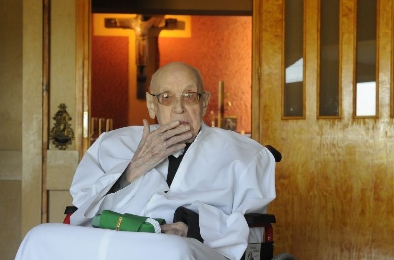 104 urodziny świętuje dzisiaj ks. Kazimierz Herud