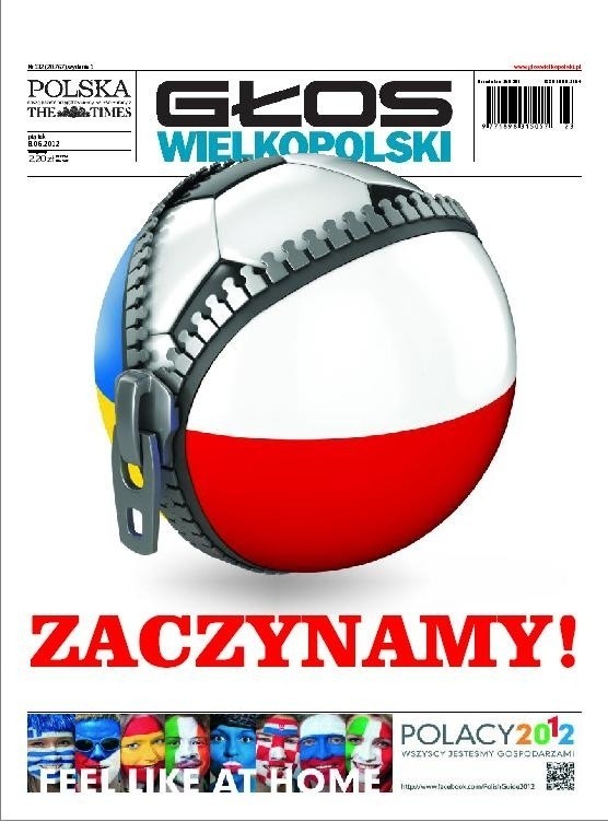 Okładka Głosu Wielkopolskiego w piątek 8 czerwca