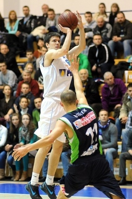 Mecz PBG Basket Poznań z AZS Politechnika Warszawska