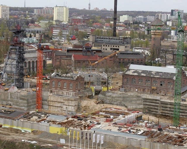 Rewitalizacja terenu po byłej kopalni Katowice już jest w trakcie realizacji. Powstaje tu m.in.  siedziba Muzeum Śląskiego.