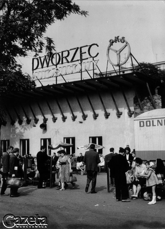 Wrocław, lata 70.
Stary Dworzec Autobusowy PKS.