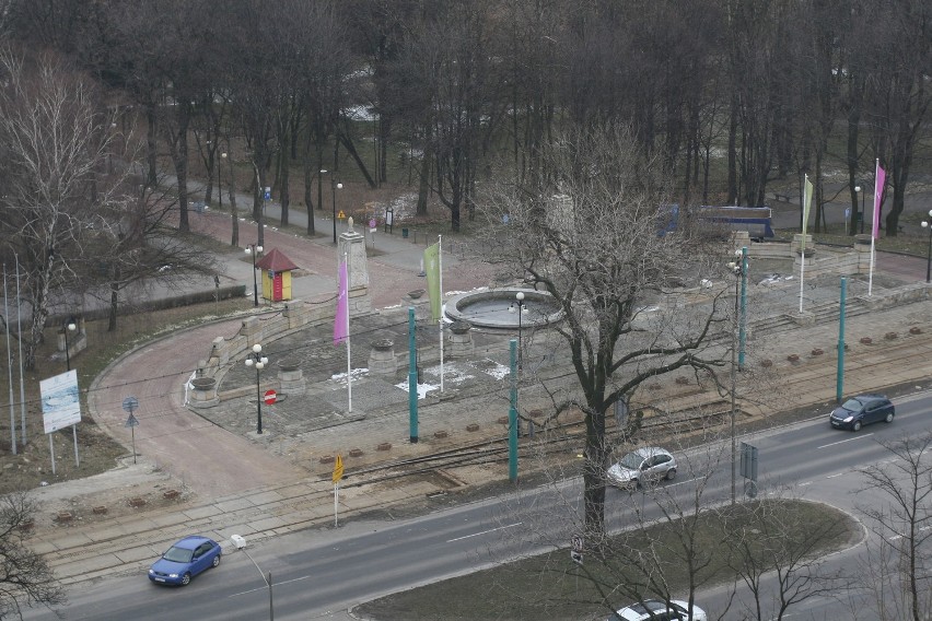 Park Śląski: Parking i światła - w 2014 roku. Na razie remont torowiska [ZDJĘCIA]