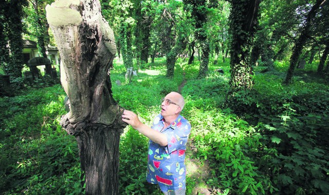 Józef Kuszka pamięta jeńców, którzy przywozili swoich kolegów i grzebali w masowym grobie na cmentarzu