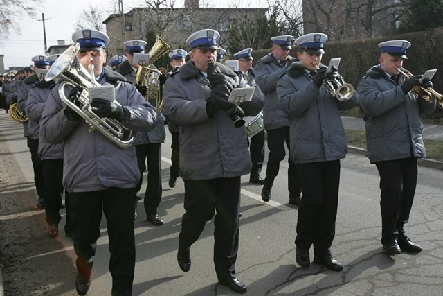 Pogrzeb policjanta