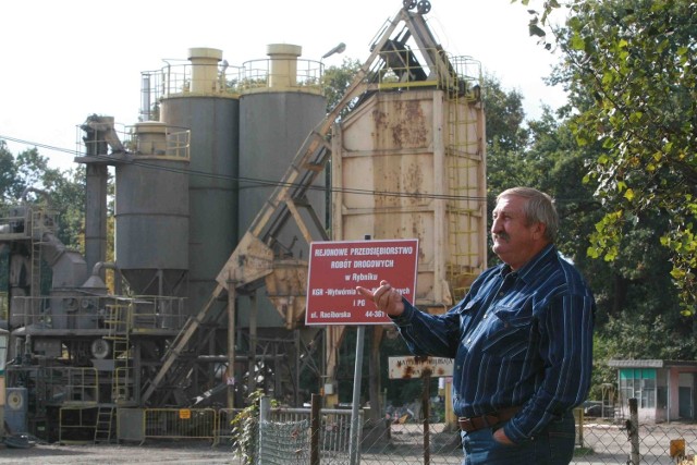 Michał Gęsty od dwóch lat walczy o zamknięcie asfaltowni