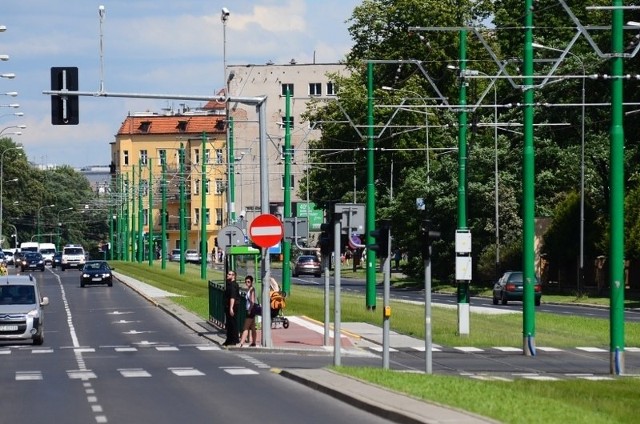 Zielone torowisko może powstać tylko w miejscu, gdzie szyny są wyraźnie oddzielone od pasów dla samochodów