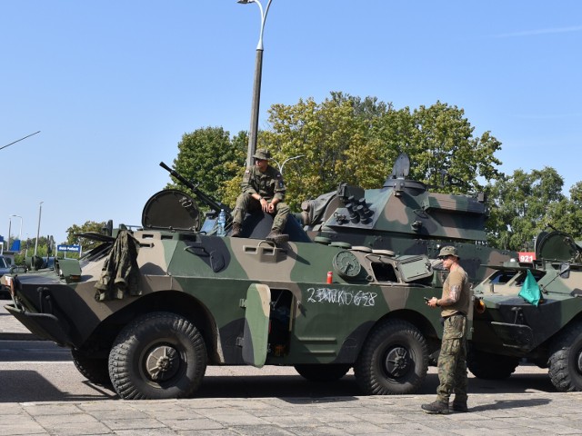Pokaz wojskowy w Bielsku Podlaskim