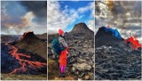 Spektakularna erupcja wulkanu na Islandii nagrana przez Olę z Pomorza [ZDJĘCIA, WIDEO]