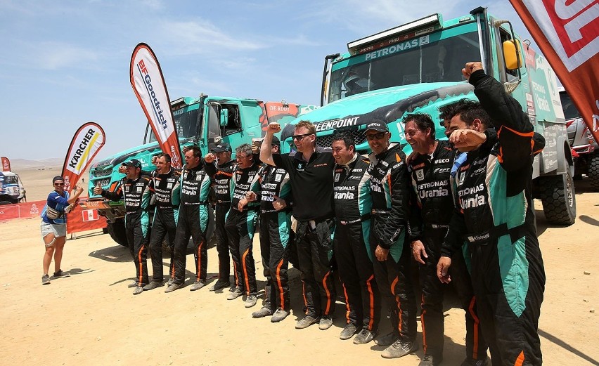 Darek Rodewald z Teamem de Rooy w Rajdzie Dakar 2019.