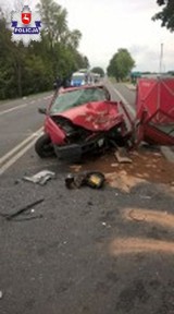 Tragiczny wypadek w Zemborzycach Tereszyńskich. Nie żyje 56-latek.