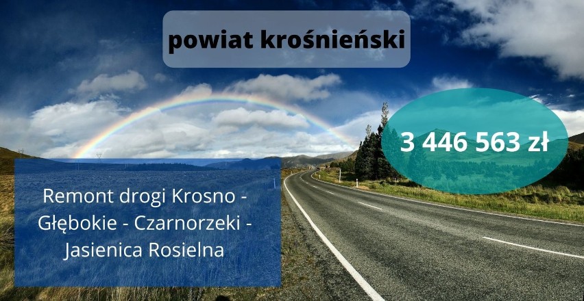 Te inwestycje w Krośnie i powiecie dostaną dofinansowanie z Rządowego Funduszu Rozwoju Dróg [LISTA]