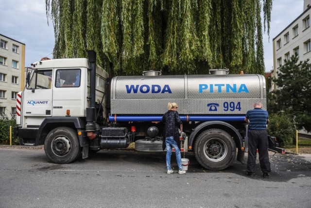 W niektórych sołectwach woda z kranu leci kiepsko lub nie leci w ogóle.