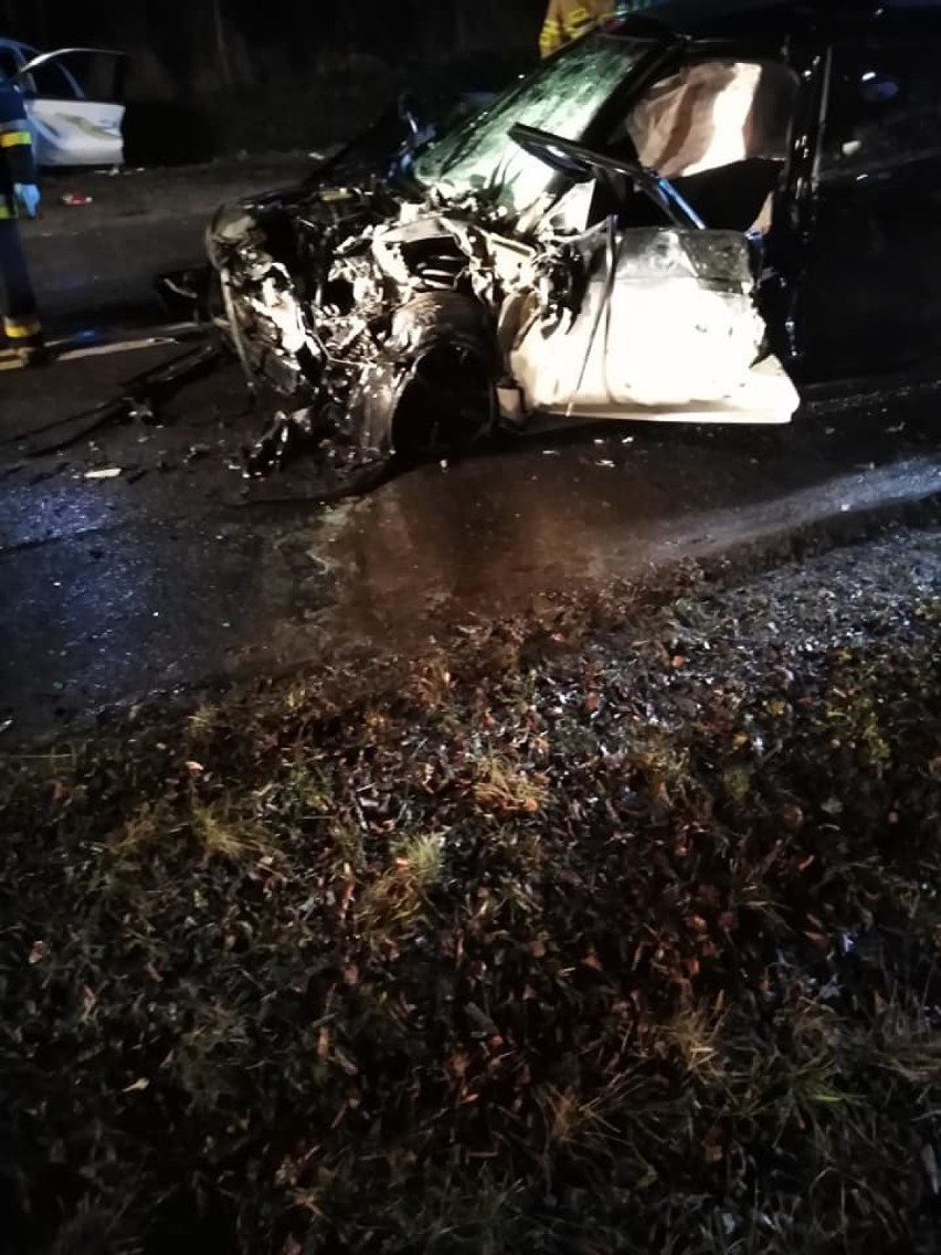 Wypadek w Lichawie w gminie Sędziejowice