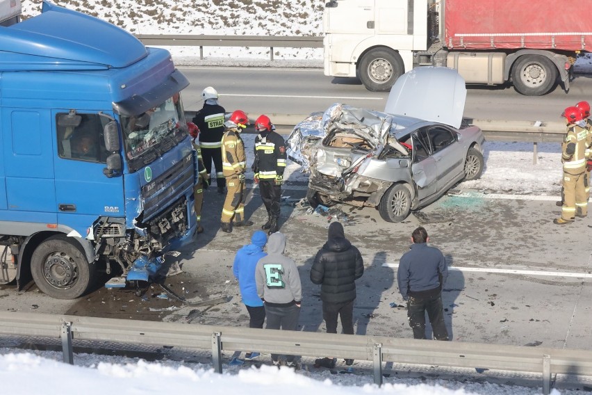 Koszmarny wypadek na A4 pod Legnicą