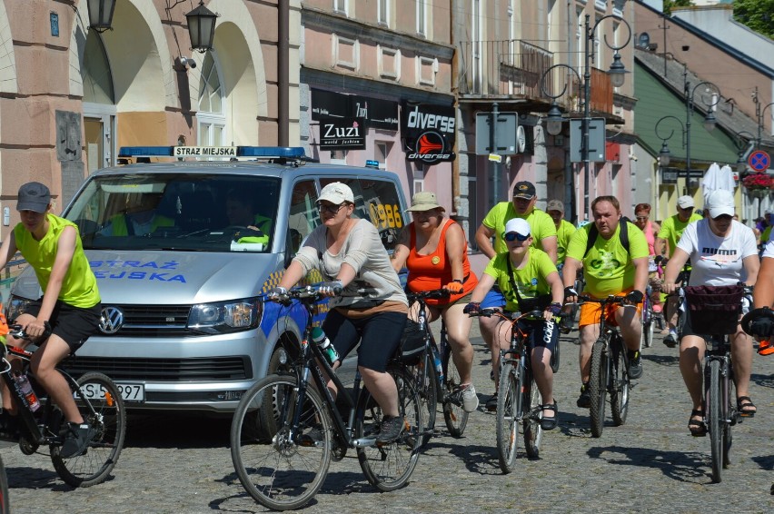 Skierniewicki rajd rowerowy w upalną niedzielę