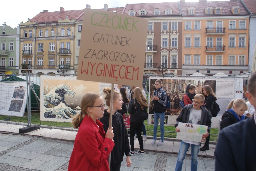 Młodzieżowy strajk klimatyczny w Kaliszu