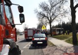 Policja w Lubartowie: Dwa wypadki z udziałem rowerzysty i autobusu (ZDJĘCIA)