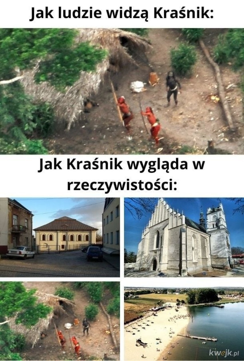 Top MEMÓW o Kraśniku, które stale rozbawiają internautów. Znasz je wszystkie? Jeśli nie to zajrzyj do naszej galerii