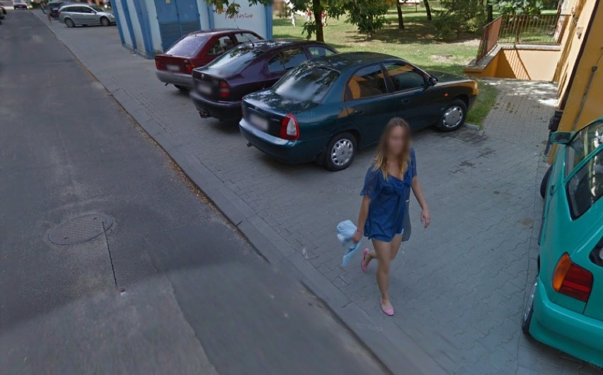 Osiedle Wyszyńskiego w Wieluniu i okolice na Google Street View. Letnie wspomnienie sprzed lat