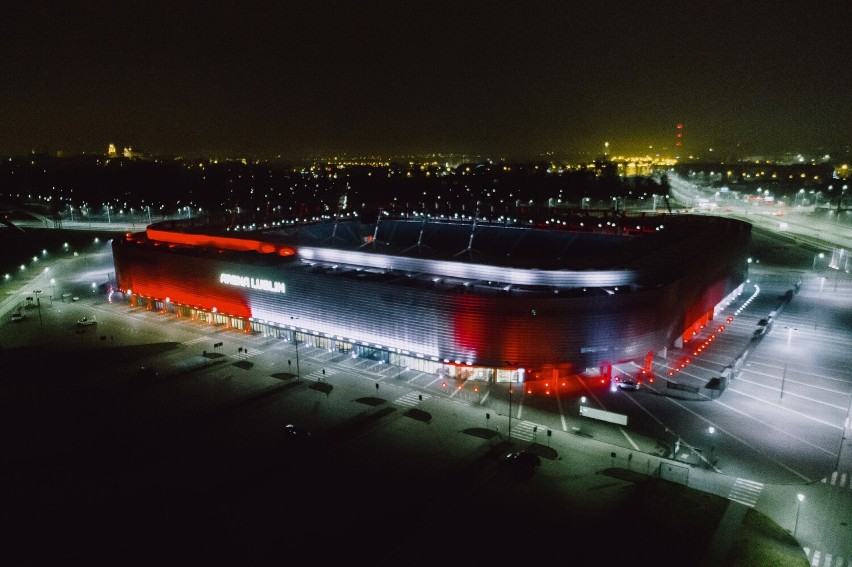 Arena Lublin zostanie podświetlona na biało-czerwono