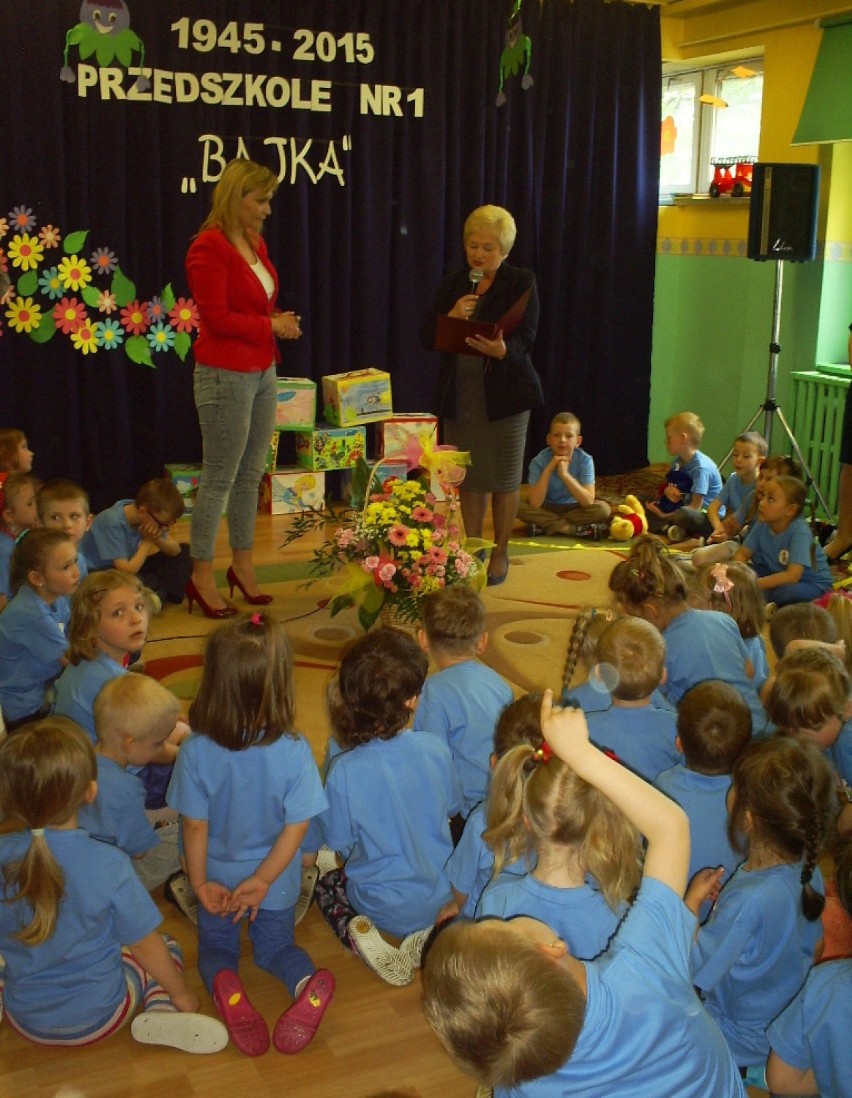 Przedszkole nr 1 "Bajka" świętowało swój jubileusz. Przedszkole ma już 70 lat