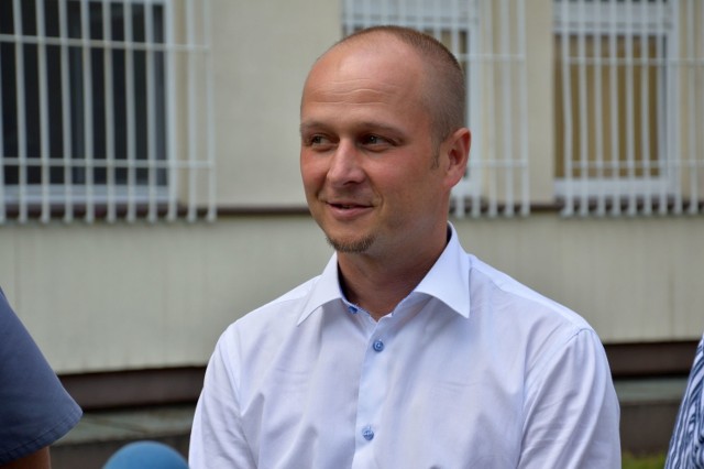 Grzegorz Czajka został dyrektorem szpitala od sierpnia tego roku i ma trudne zadanie kierowania szpitalem przez czas epidemii