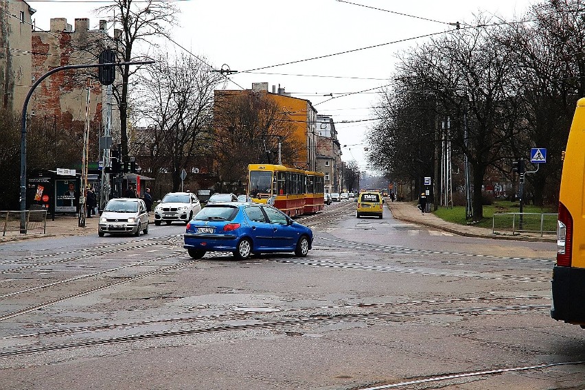 Torowisko tramwajowe na Wojska Polskiego jest w fatalnym...