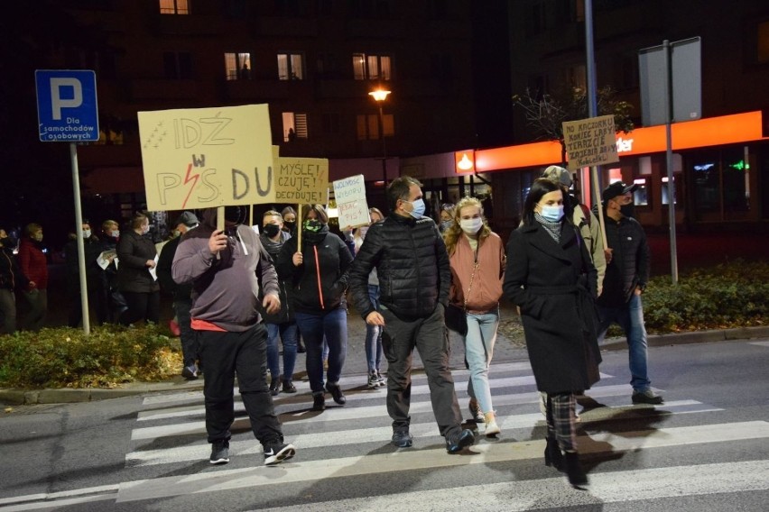 Tak wyglądały protesty kobiet w Krośnie Odrzańskim i...