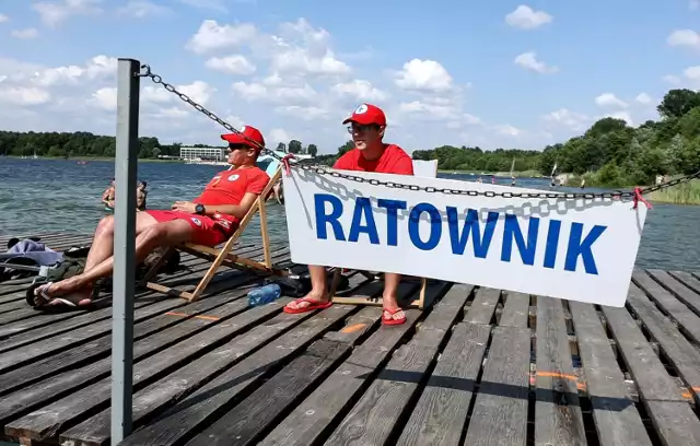 Ratownicy są już nad jeziorami w okolicach Leszna. Najwięcej pracy mają w ten weekend w Boszkowie