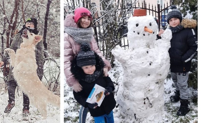 W poniedziałek w Toruniu wreszcie spadł śnieg. Biały puch ucieszył nie tylko najmłodszych, choć ci z radością spędzali pierwszy dzień ferii na świeżym powietrzu. Zobaczcie najlepsze zdjęcia tegorocznej zimy przesłane przez Czytelników "Nowości"!
