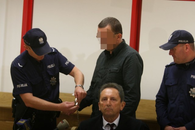 Rozprawa Dariusza P., 24 czerwca 2015 przed sądem w Rybniku