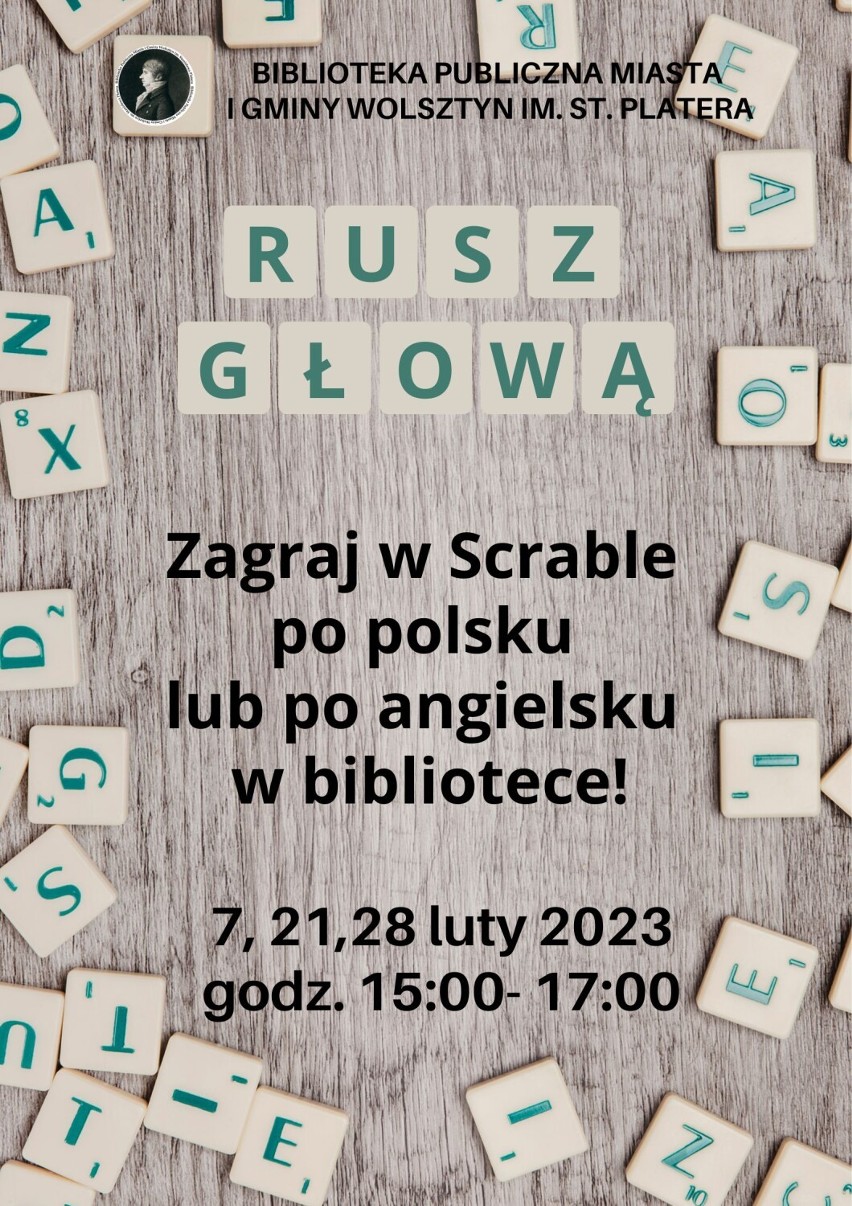 Turnieje oraz ciekawe spotkania, czyli zbiór nadchodzących wydarzeń w wolsztyńskiej bibliotece