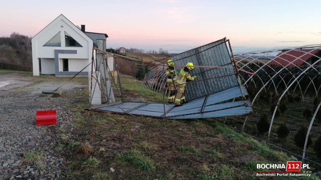 Usuwanie skutków porywistego wiatru, 28.12.2020