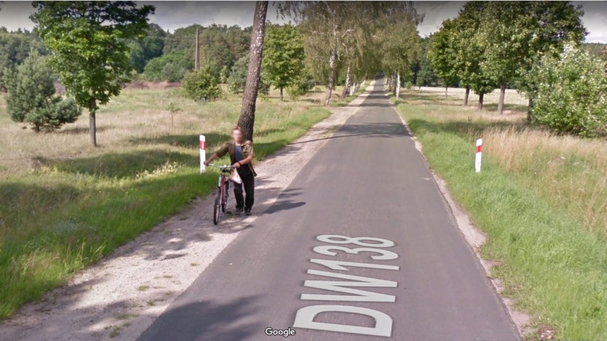 Google Street View w gminie Maszewo. Kamery Google złapały...