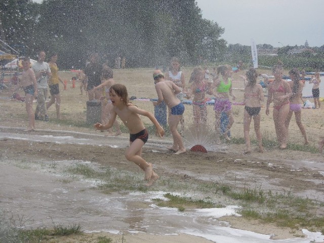 Zalew w Zamościu - tak witaliśmy lato 2013