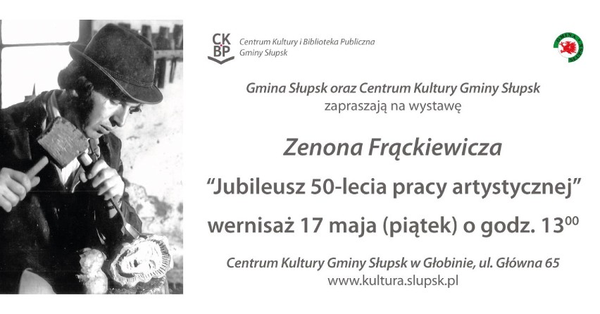 Wernisaż Zenona Frąckiewicza w Centrum Kultury Gminy Słupsk