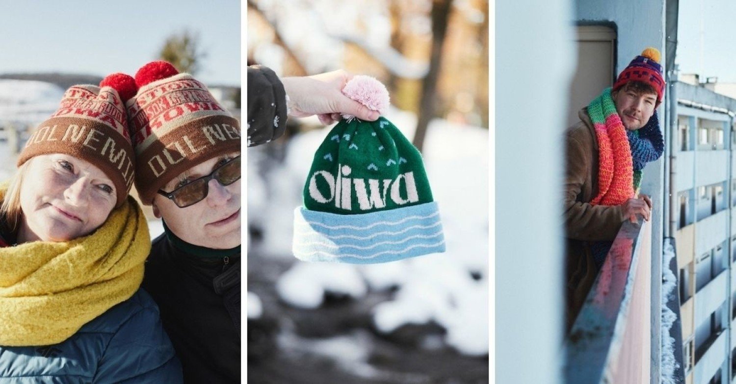 Zimowe czapki z dzielnicami Gdańska! "Załóż" na głowę Zaspę, Oliwę lub Nowy  Port i ruszaj na mroźny spacer | Gdańsk Nasze Miasto